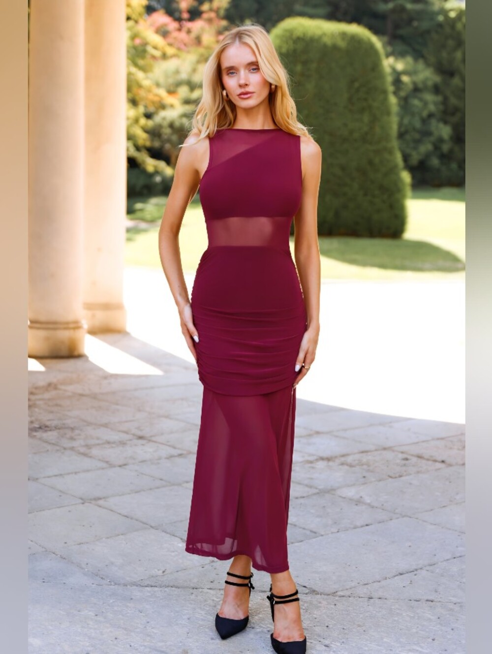 Cupshe Sheer Dress